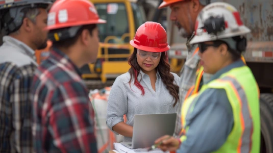 Industrial safety professional performing specialized training for Work at Height and rescue operations