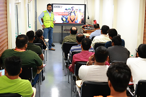 Advanced testing laboratory ensuring PPE safety standards